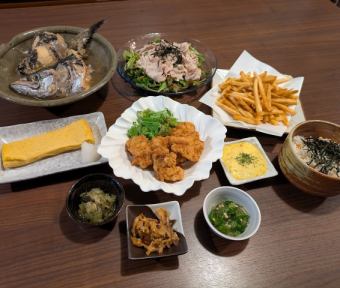 季節の素材を堪能!≪全8品≫ 【飲放付】コース4,000円