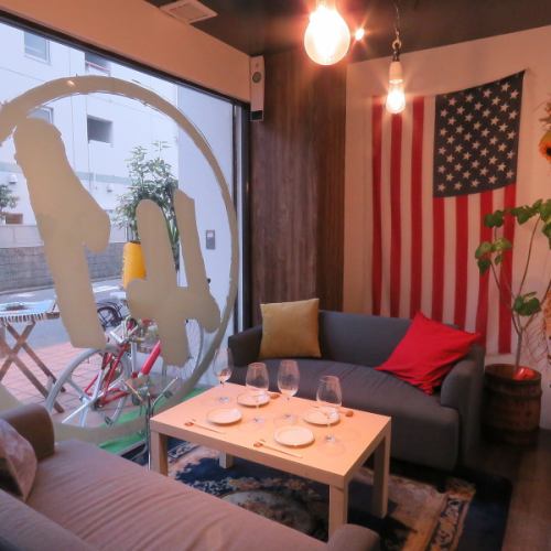 ペット同伴でお食事も可♪