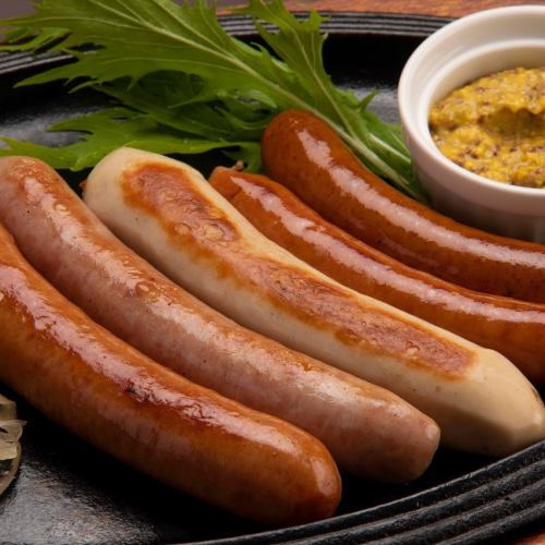 [Authentic German taste at Osaka Station] Specialty! Gold medal in Germany!! Barnabas sausage
