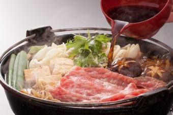 [Specialty] Wagyu Sukiyaki Special Selection (A5) Course
