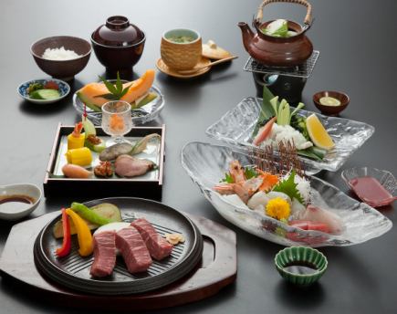 [Kaiseki ~ Matsu Course] Includes high-quality Japanese beef steak (limited to 30 people per day)