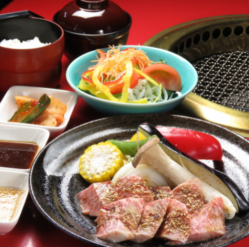 Top grilled yakiniku course (popular menu from weekdays to weekends)