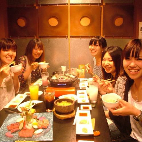 12名様までOK個室完備