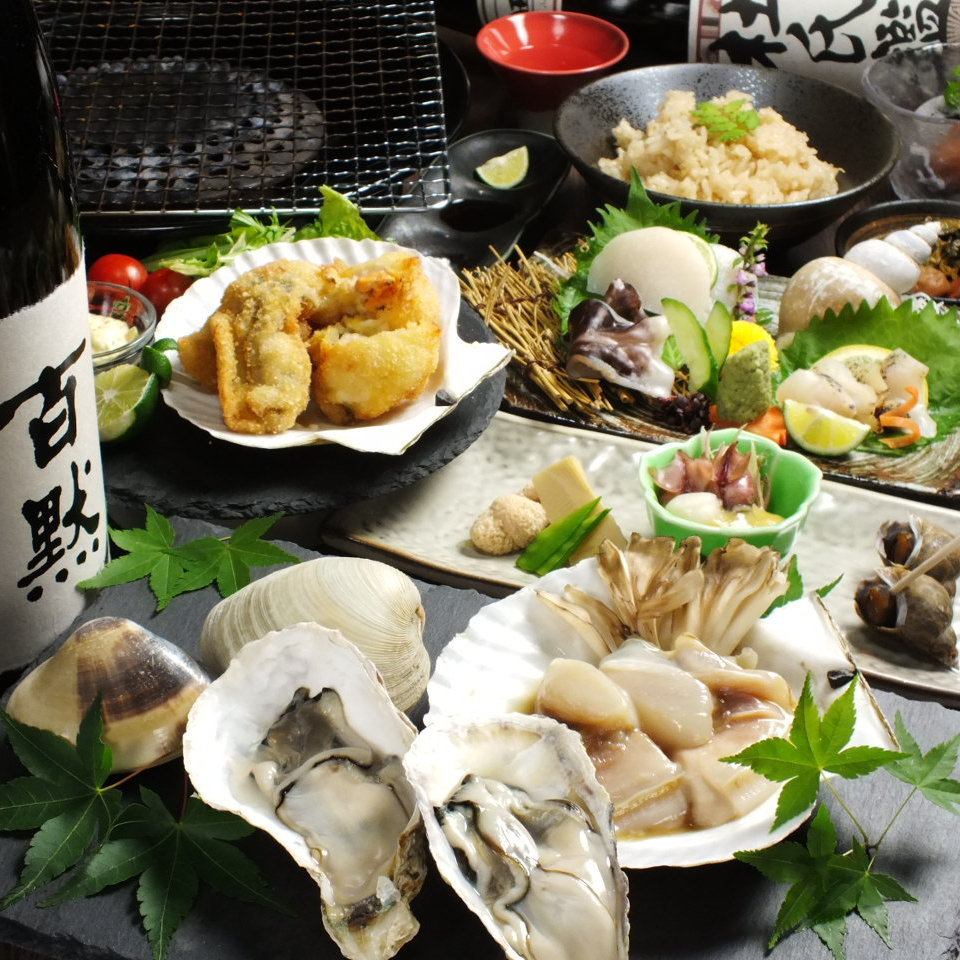 和食宴会、接待など大切なおもてなしの席にも。新鮮魚貝と厳選した日本酒をご用意。