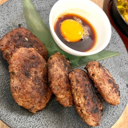 自家製てごね大判『牛』つくね 1個360円(税込)～♪