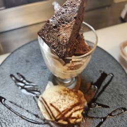 Mini chocolate gateau parfait
