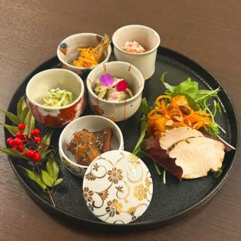 【ランチ限定】【Les Liensコースランチ 前菜盛り合わせ】