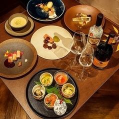 【カジュアル美食】思い立った日の夜に。彩り豊かな全6品のフレンチコース