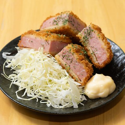 【揚げ物】がぶうまハムカツ