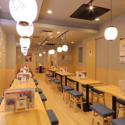 渋カワイイ店内で女性も入りやすい大衆居酒屋!