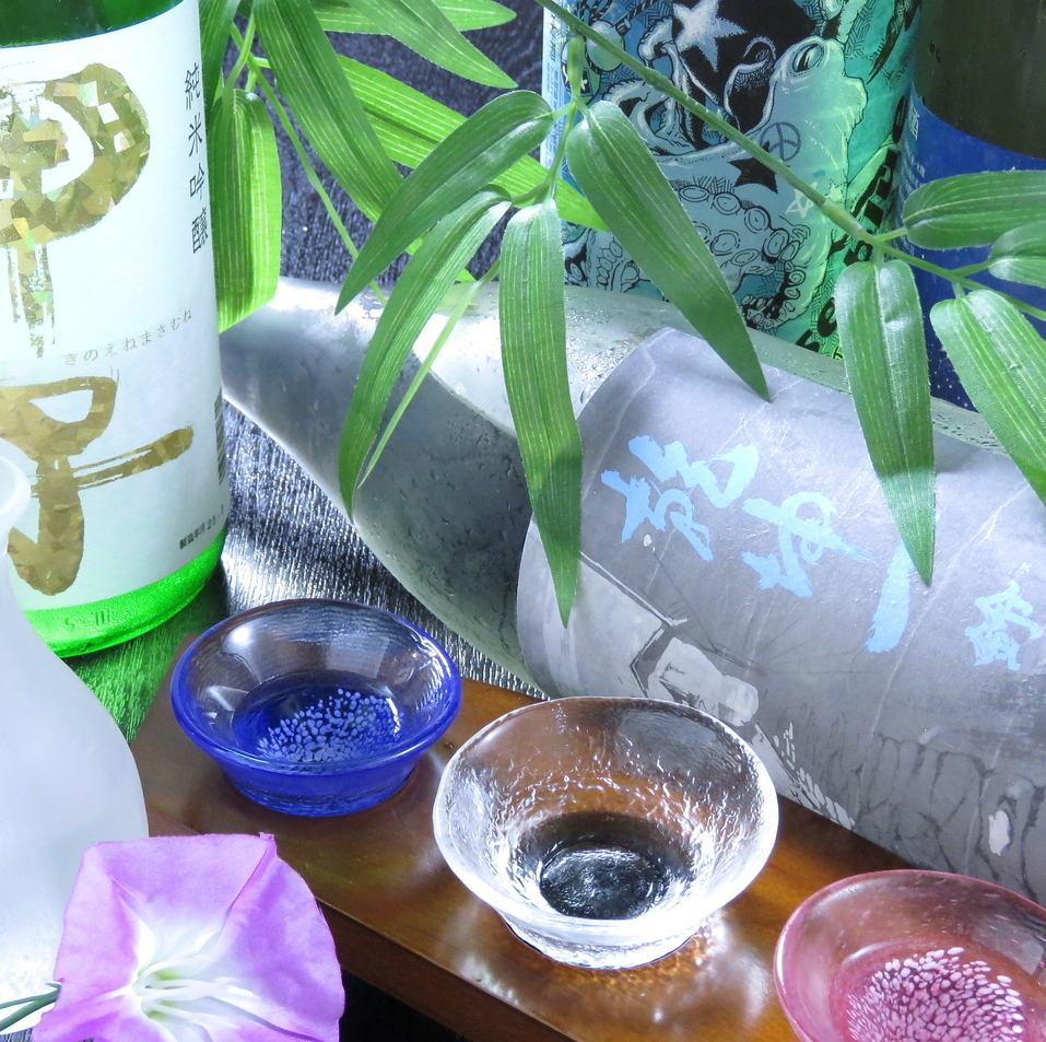 The season of cold sake that colors early summer has arrived ... Drink comparison set available ♪