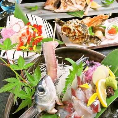 Enjoy seasonal ingredients that are locally produced for local consumption! Chef's choice course with all-you-can-drink included: 5,500 yen
