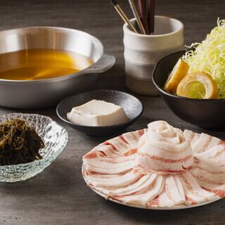 【VIP席専用コース※飲み放題付き】◆絶品あぐーしゃぶしゃぶセット 5,450円