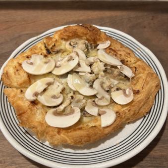 季節のパイッツァ 牡蠣とマッシュルーム