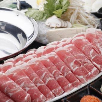 Early bird plan: Enter until 5:30pm! All-you-can-eat and drink Kurita's lamb shabu for 3,280 yen