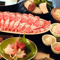 ラムしゃぶと海鮮お料理&90分飲み放題(生ビールなし)付コース 7000円(税込)【全6品】