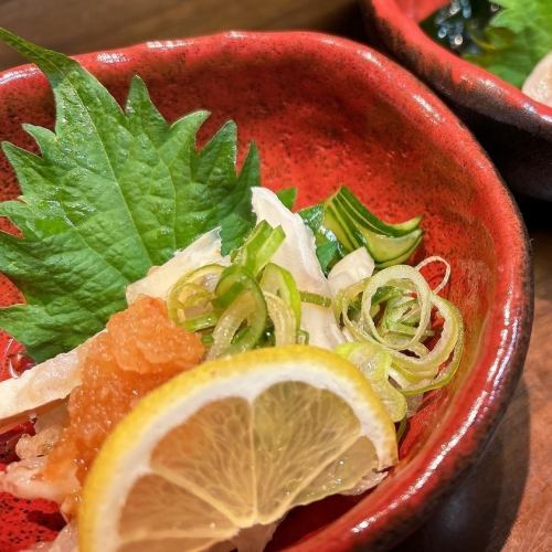 三田牛コリコリ食感アキレスおろしポン酢