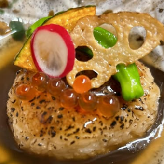 あんかけ焼きおにぎり