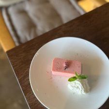 [Cake] Sakura cheese terrine