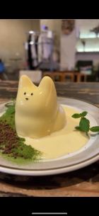 [Cake] Midday Cat Pudding, soy milk
