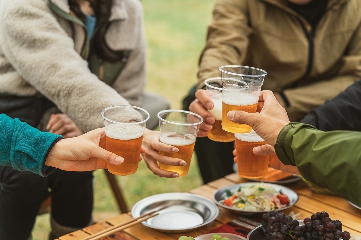 ビール含め各種飲み放題付き手ぶらBBQ5300円～