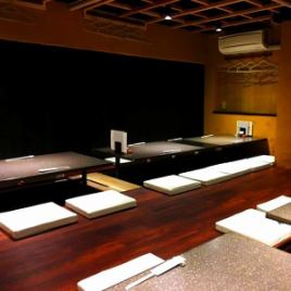 [最多可容納20人至34人的Higorigotatsu私人房間]推薦用於各種宴會。對於歡迎宴會，社交聚會，公司宴會以及其他可以享用岡山食材，千屋牛肉和河豬肉的宴會，推薦使用“ Imazen Cuisine Annex Yoshimi”。