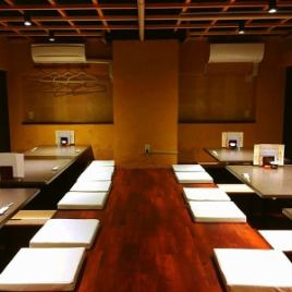 [最多可容納20人至34人的Higorigotatsu私人房間]推薦用於各種宴會。對於歡迎宴會，社交聚會，公司宴會以及其他可以享用岡山食材，千屋牛肉和河豬肉的宴會，推薦使用“ Imazen Cuisine Annex Yoshimi”。