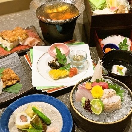 <僅限夏季> 濱懷石料理套餐 9道菜 7,500日圓（含稅）