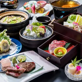 【僅限餐點】【千屋牛排套餐】10道菜,共7,500日圓(含稅)