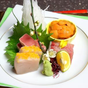 Assorted sashimi (for one person)