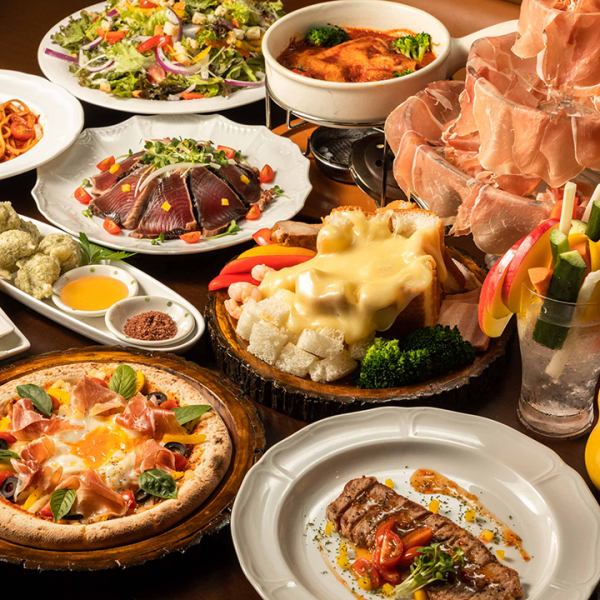 飲み放題付コース3500円～ご用意