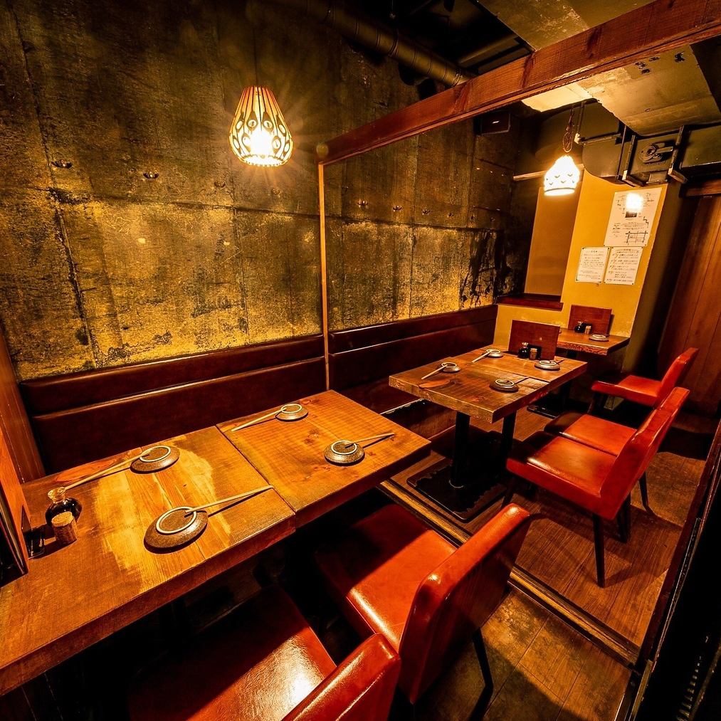Private room that can accommodate various people with partitions ◎ Please contact us ♪