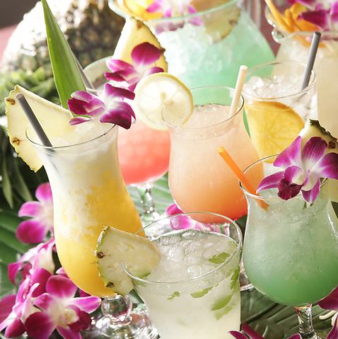 充実なラインナップのドリンクメニュー♪