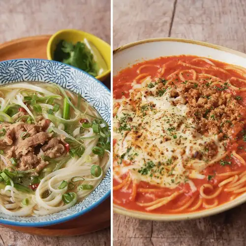 Aloha Table's special "noodles"