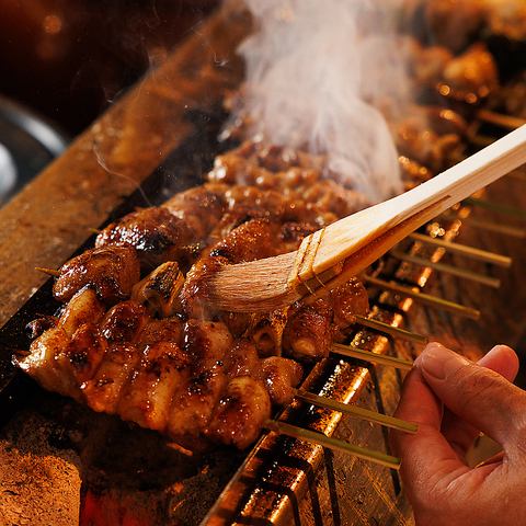 정중하게 마무리하는 고소함과 맛이 돋보이는 자랑의 야키토리