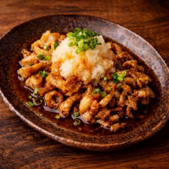 鶏肉ポンズおろし