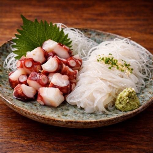 たこぶつ　／　いかそうめん　各種