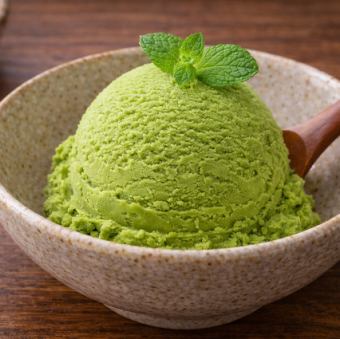 宇治抹茶アイス