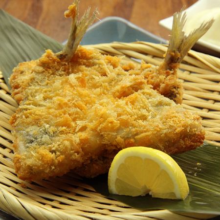 deep-fried horse mackerel