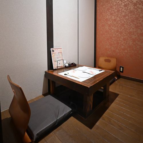 人数に応じて選べる席構成