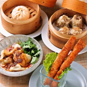 [Terrace seat guaranteed plan] A luxurious plan with special spare ribs as the main course and lettuce fried rice as the final course. *Food only