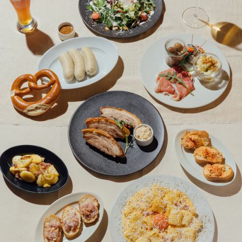 我们提供各种适合搭配啤酒的德国菜肴!