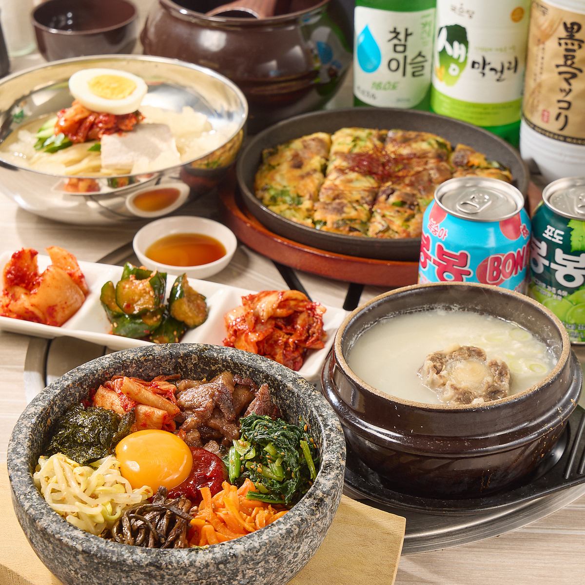 韓国料理と上質な焼肉が楽しめるお店◎