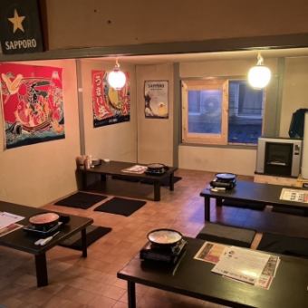 The 2nd floor is a private room with a tatami room that can accommodate up to 80 people!! You can enjoy large parties while looking at everyone ♪ If you have a party of 25 or more people, you can also ask about renting the 2nd floor privately! Please feel free to contact us ★ The second floor is equipped with a beer server, so you can pour your own beer without waiting.