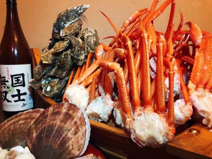 Enjoy Hokkaido's 3-generation crab course! 18 dishes in total + 120 minutes of all-you-can-drink!