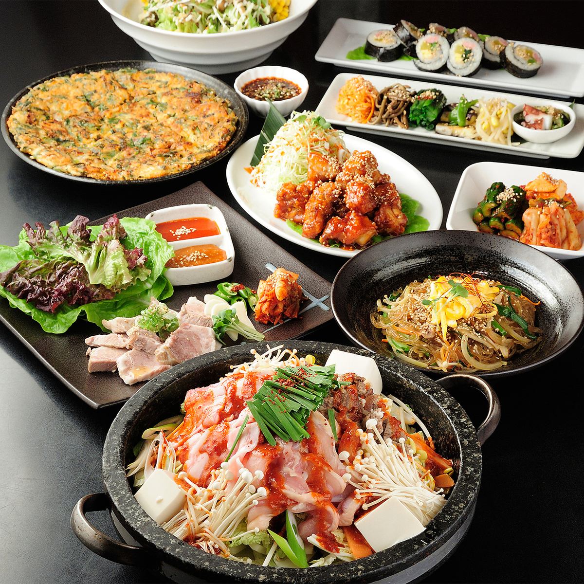 桂駅東口から徒歩1分以内!本場韓国料理を味わえるコリアンダイナーぱんちゃん家。