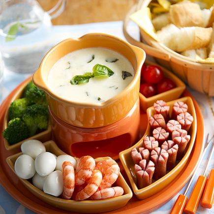 【仅限11:00~15:00】奶酪火锅午餐套餐!★赠送一杯自选饮品