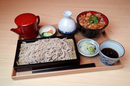 もりそば+親子丼セット