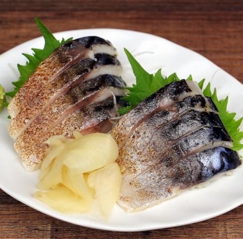 Grilled marinated mackerel