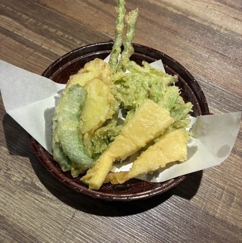 春野菜の天ぷら盛り合わせ